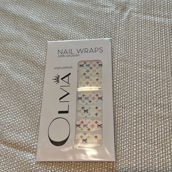 NEW LV set colorful nail wrap stickers - Picture 2 of 4